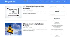 Desktop Screenshot of operatorblog.supershuttle.com